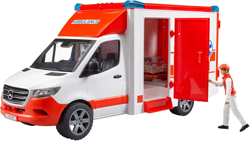 Bruder Mercedes Benz Sprinter Ambulance Including Driver 1:16 Scale