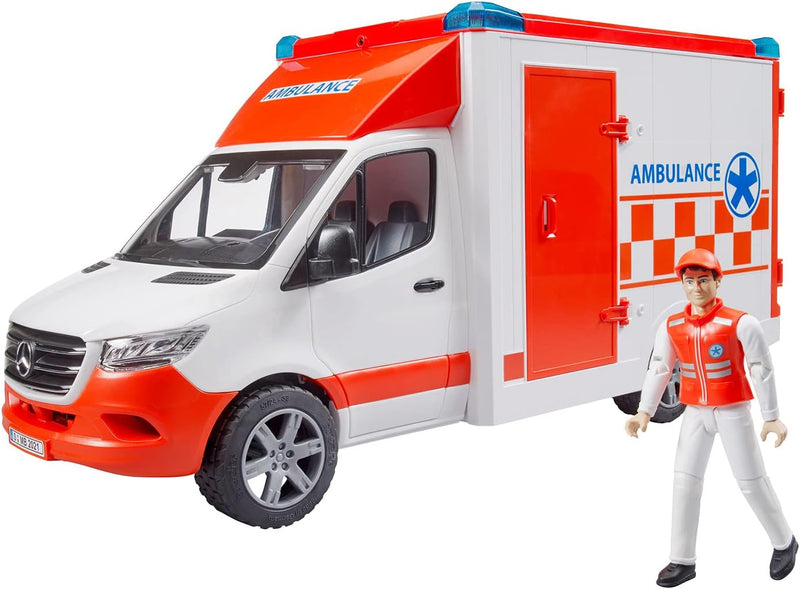 Bruder Mercedes Benz Sprinter Ambulance Including Driver 1:16 Scale