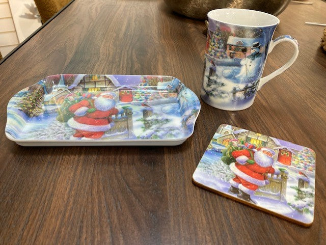 Mug & Coaster With Scatter Tray - 3 Piece Set