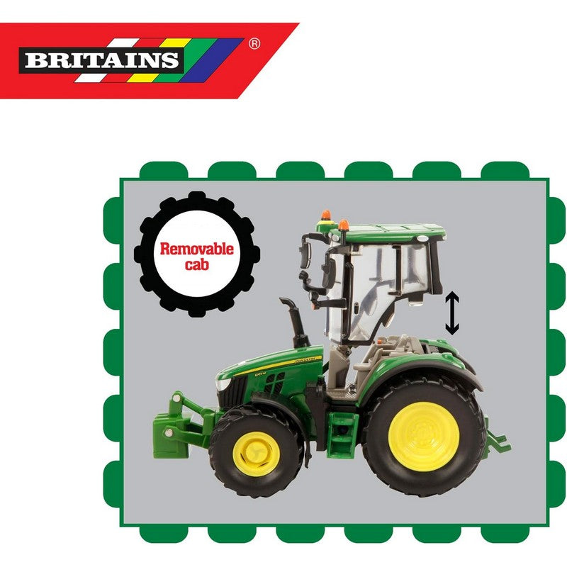 Britains John Deere 6120M Tractor 1:32 Scale