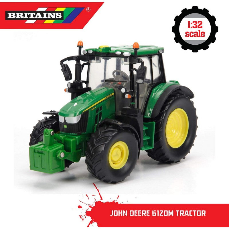 Britains John Deere 6120M Tractor 1:32 Scale