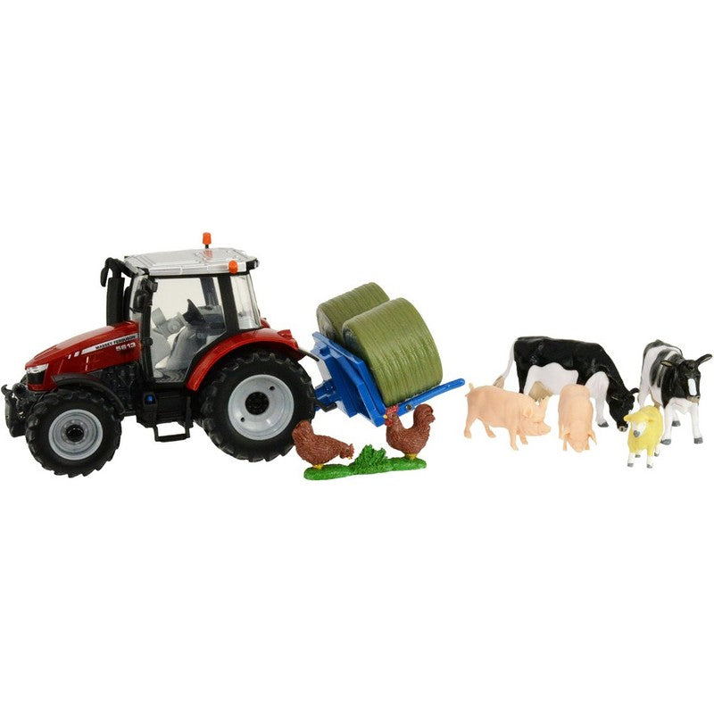 Britains Massey Ferguson 5612 Tractor Playset 1:32 Scale