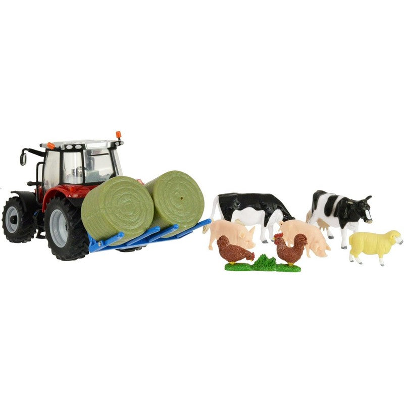 Britains Massey Ferguson 5612 Tractor Playset 1:32 Scale