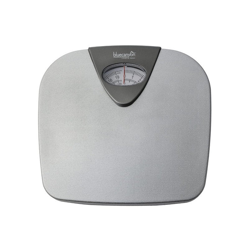 Blue Canyon Mechanical Bathroom Scales -  Silver