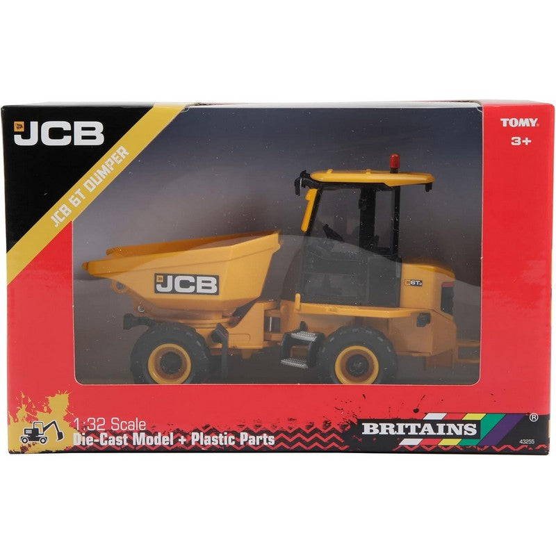 Britains JCB 6T Site Dumper Dump Truck 1:32 Scale