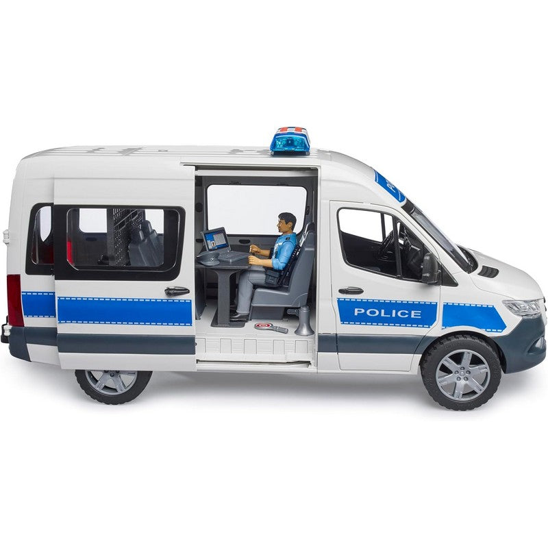 Bruder MB Sprinter Police Emergency Vechile With Lights And Sound