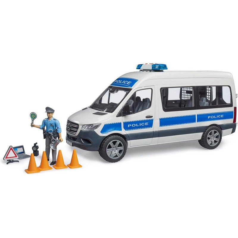 Bruder MB Sprinter Police Emergency Vechile With Lights And Sound