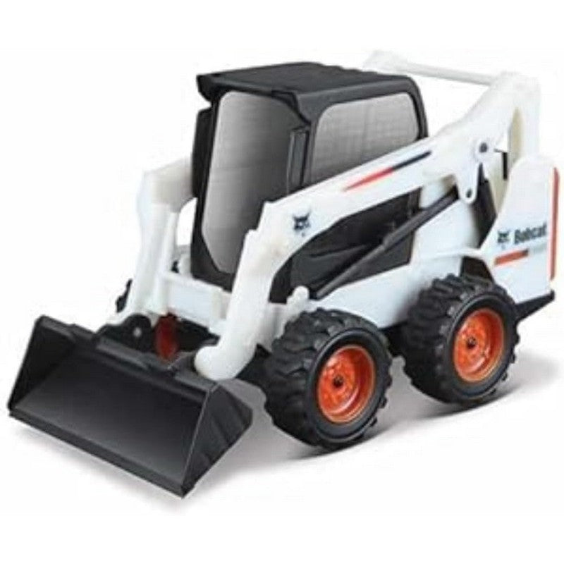 Burago 10cm Toy Bobcat S590 Skid-Steer Loader With Bucket