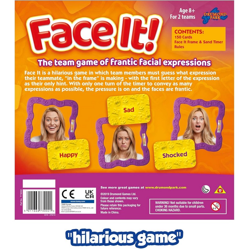 Face It Board Game