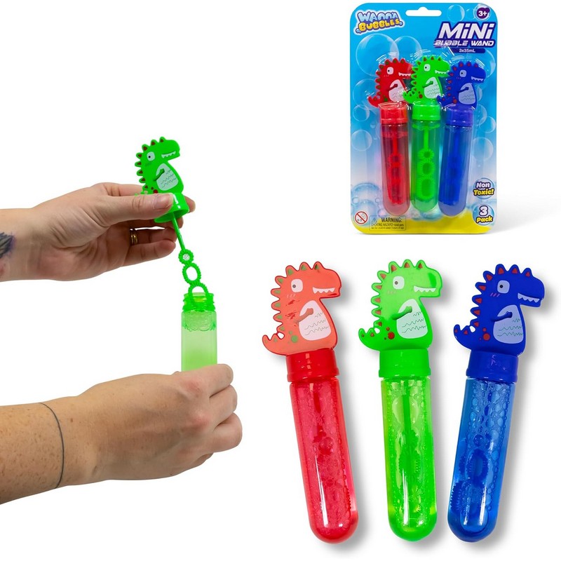 HGL Mini Bubble Wands 3 Pack