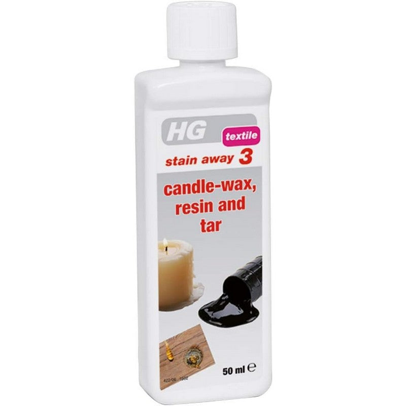 HG Laundry Room - Stain Away No.3 - Candle-Wax, Resin and Tar 50ml