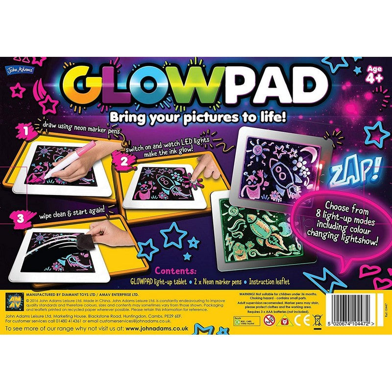 John Adams Glow Pad - Bring Your Pictures To Life