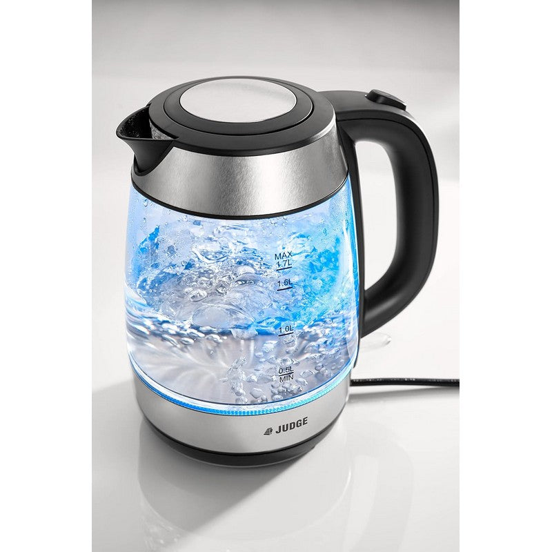 Judge Cordless Glass Kettle 2200W - 1.7 Litre