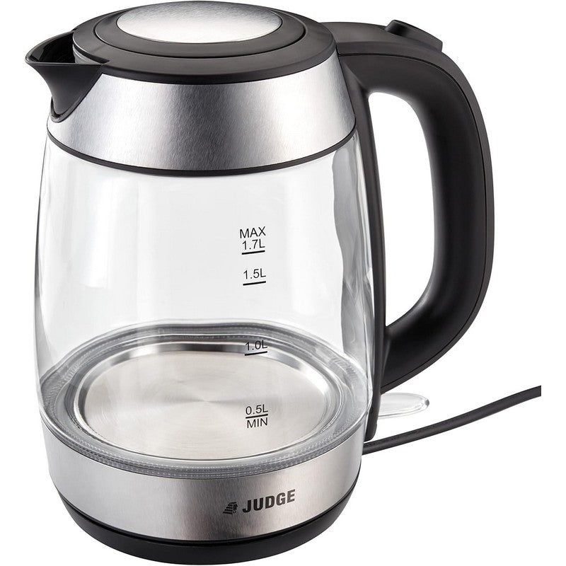 Judge Cordless Glass Kettle 2200W - 1.7 Litre