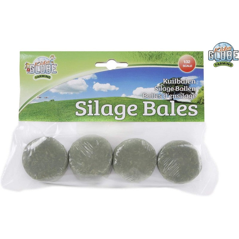 Kids Globe Farming Round Hay Bales 4pk