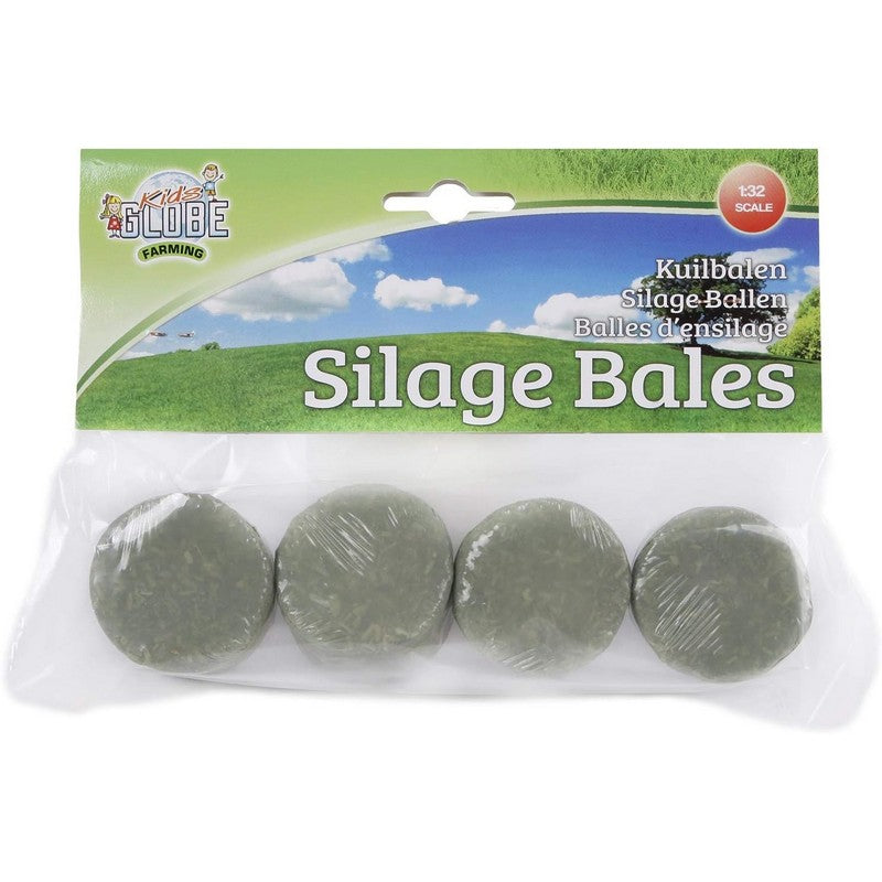 Kids Globe Farming Round Hay Bales 4pk