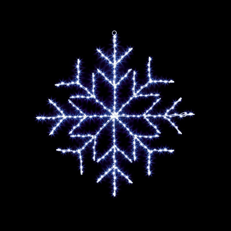 Premier Snowflake Twinkling Flexibright 76cm - Available in White or Warm White