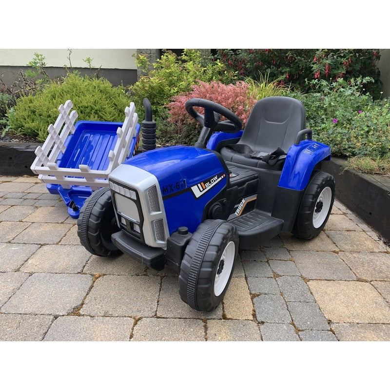 MX Electric 12V Tractor With Trailer