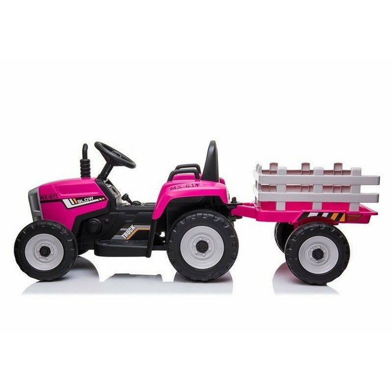 MX Electric 12V Tractor With Trailer