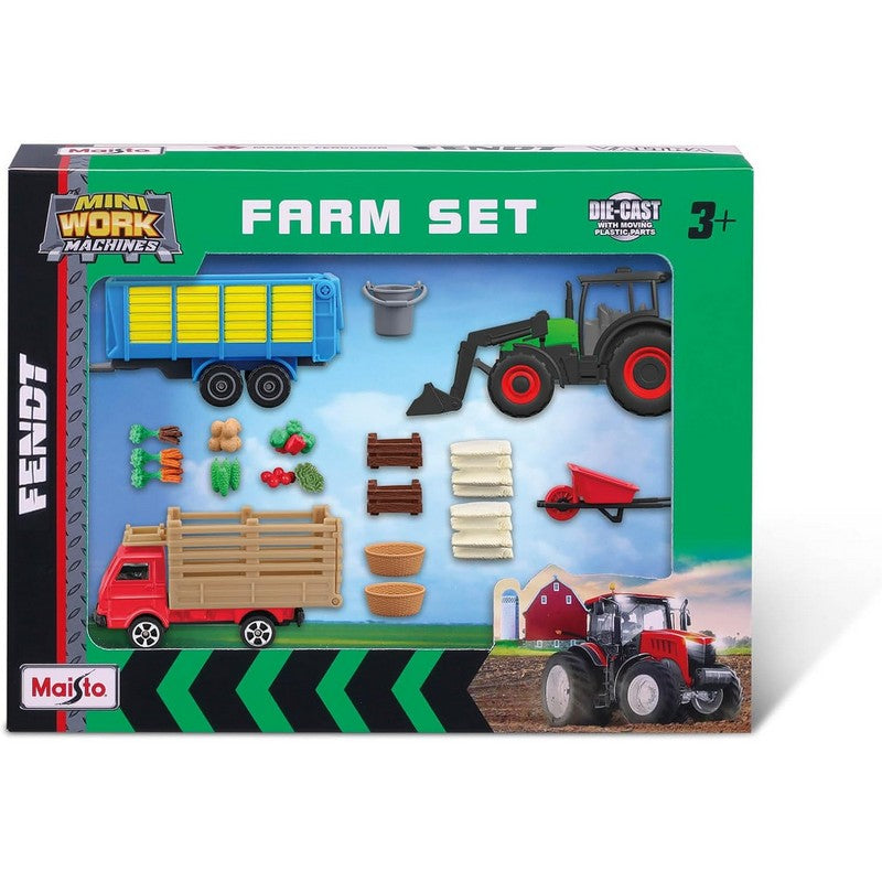 Maisto Mini Working Machines - Farm Gift Set New Holland