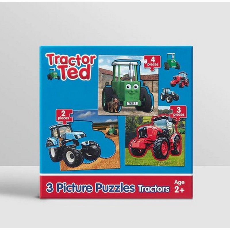 Tractor Ted Jigsaw Puzzles - 3 Pack / 4 Pack Available