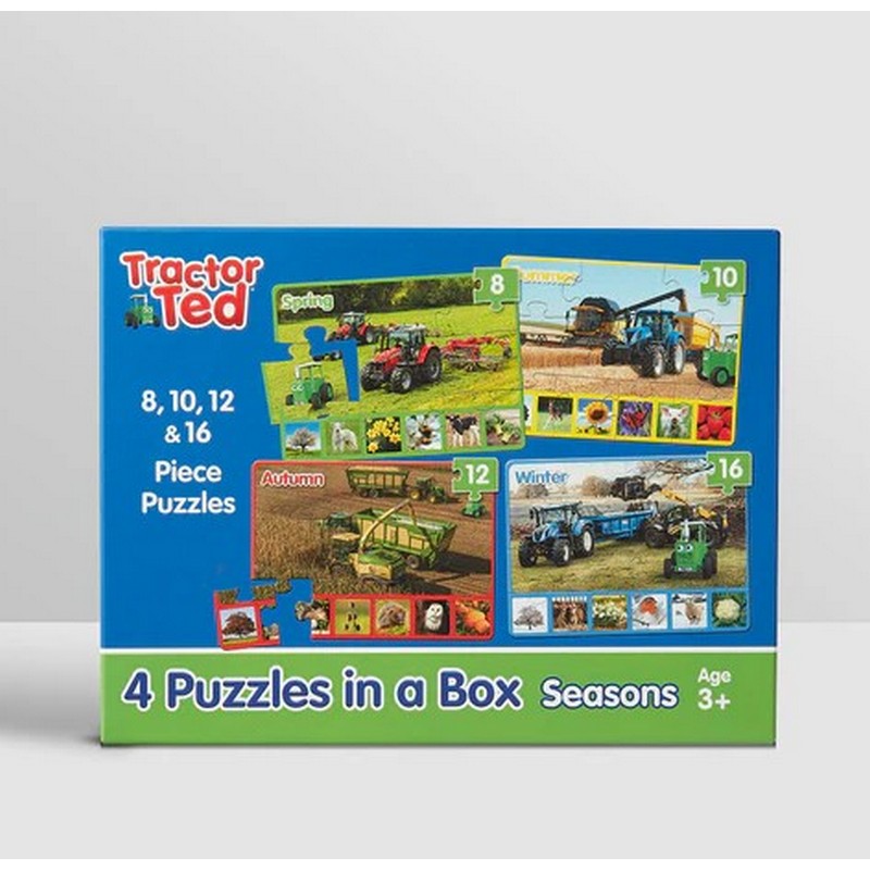 Tractor Ted Jigsaw Puzzles - 3 Pack / 4 Pack Available