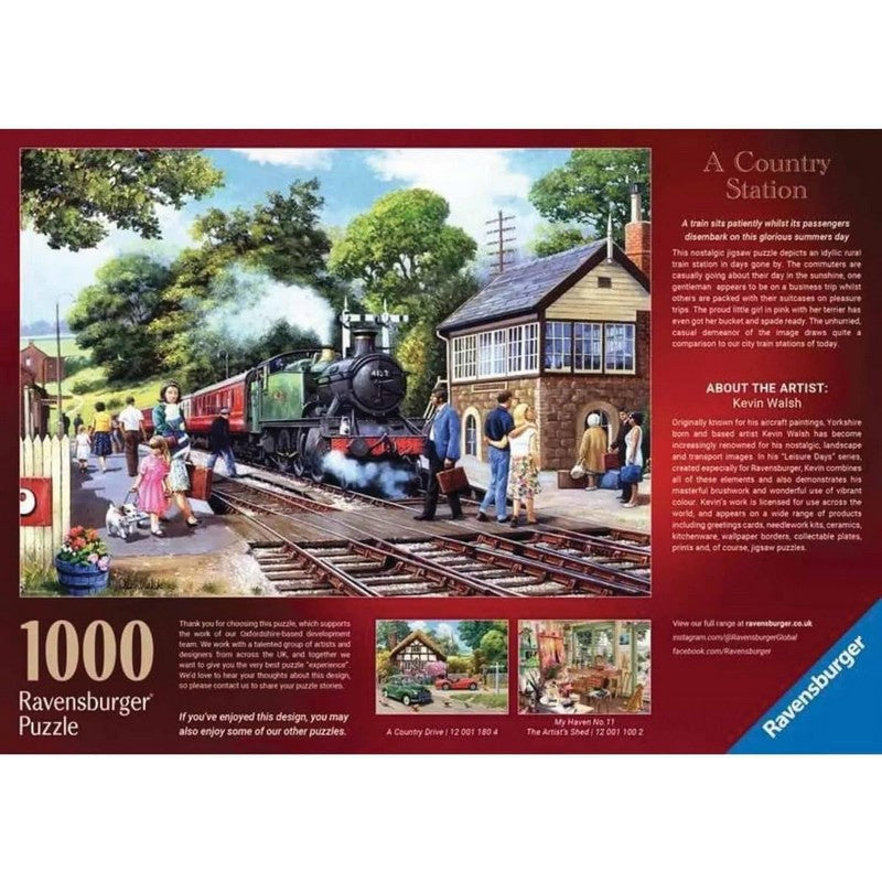 Ravensburger A Country Station - 1000 Piece Jigsaw