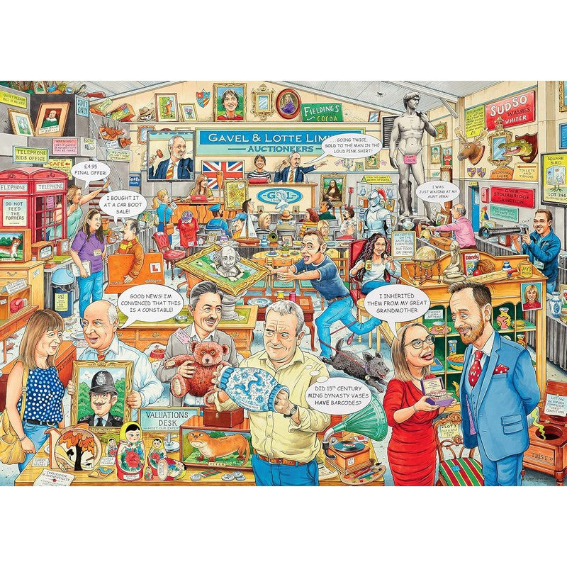 Ravensburger Best of British - The Auction - 1000 Piece Jigsaw