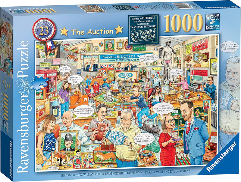 Ravensburger Best of British - The Auction - 1000 Piece Jigsaw