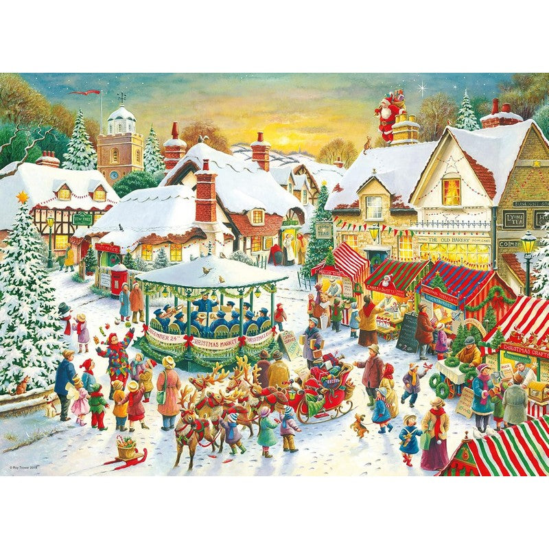 Ravensburger Christmas Collection No 1 Christmas Market & Santa&