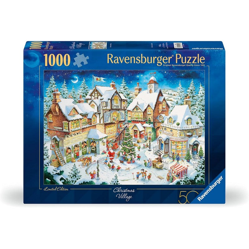 Ravensburger Christmas Village 50th Anniversary: Christmas Limited Edition No.28 - 1000 Piece Jigsaw