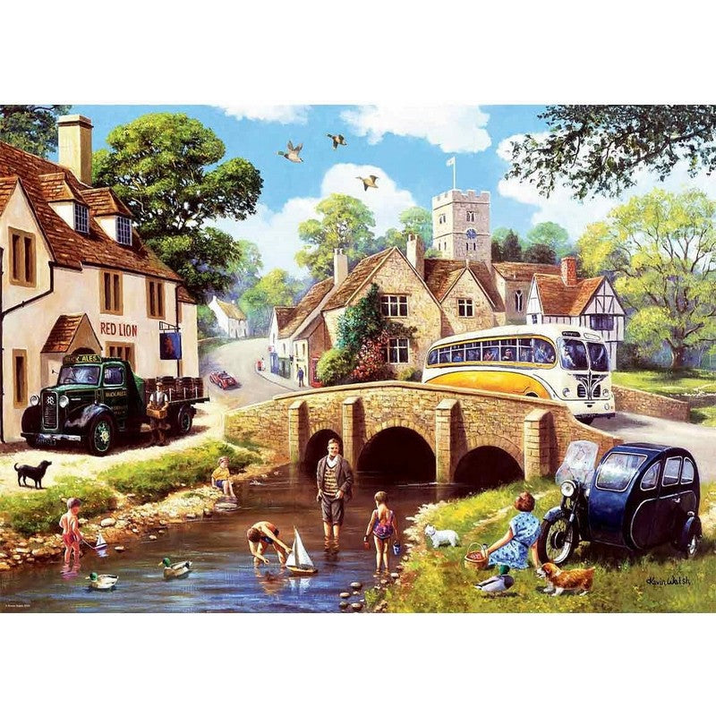 Ravensburger Day by the River - 1000 Piece Jigsaw