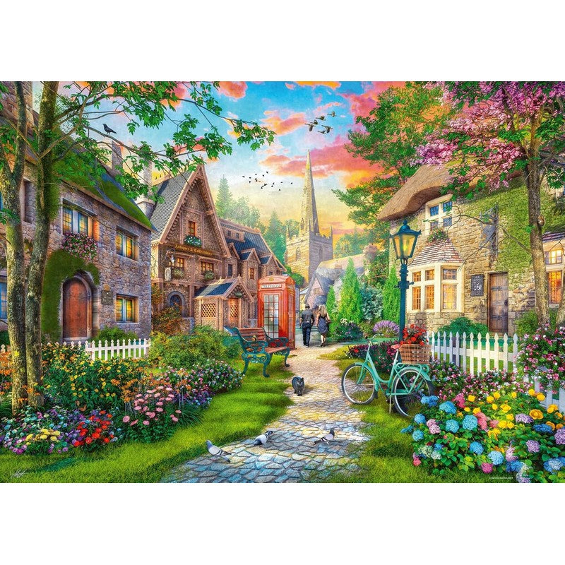 Ravensburger Down the Lane No.4 Church Lane - 1000 Piece Jigsaw