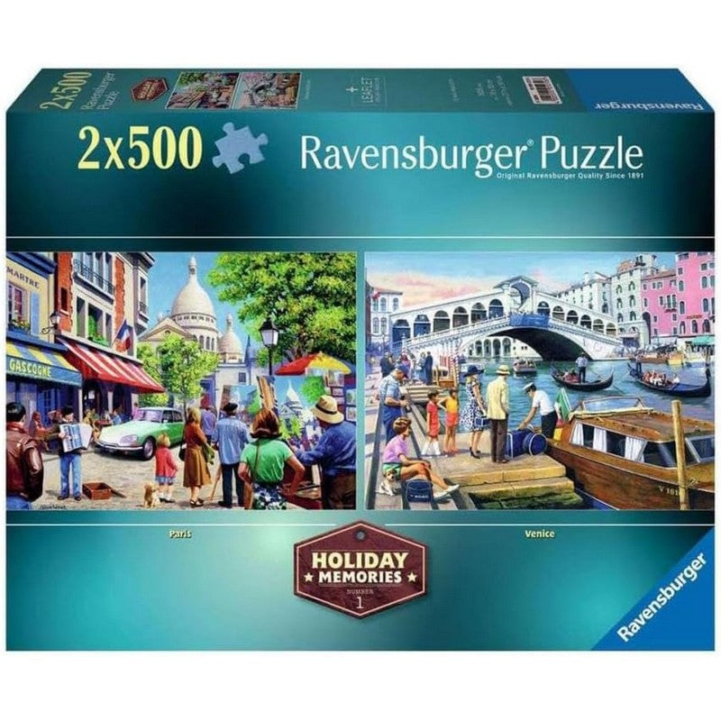 Ravensburger Holiday Memories - 2 x 500 Piece Jigsaw