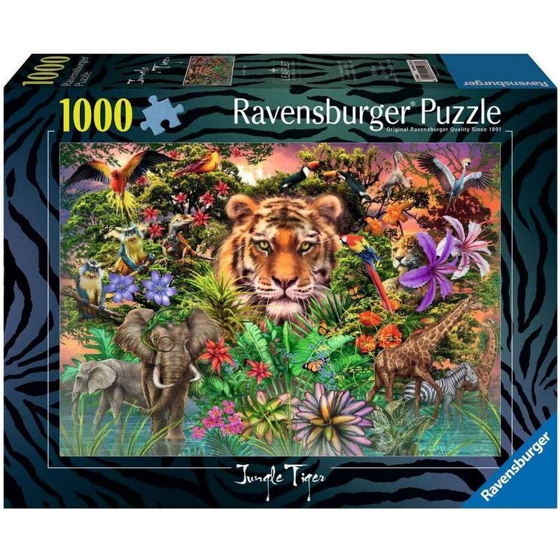 Ravensburger Jungle Tiger - 1000 Piece Jigsaw