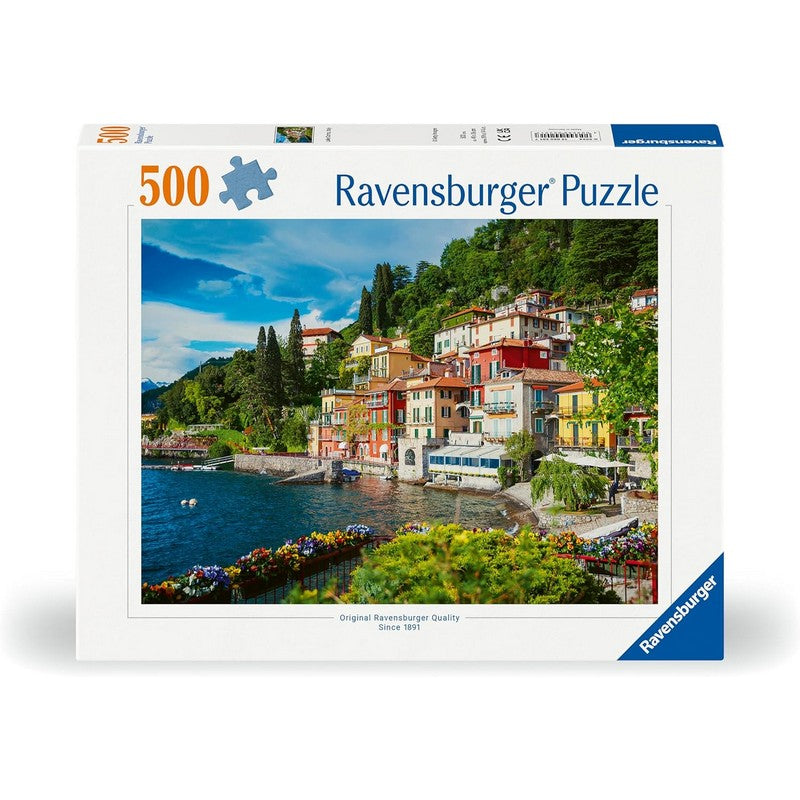 Ravensburger Lake Como Italy - 500 Piece Jigsaw