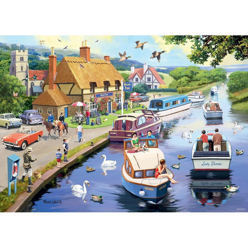 Ravensburger Leisure Days No.7 Evening on the River - 1000 Piece Jigsaw