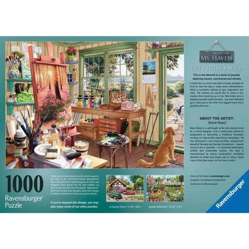 Ravensburger My Haven No.11 The Artist’s Shed