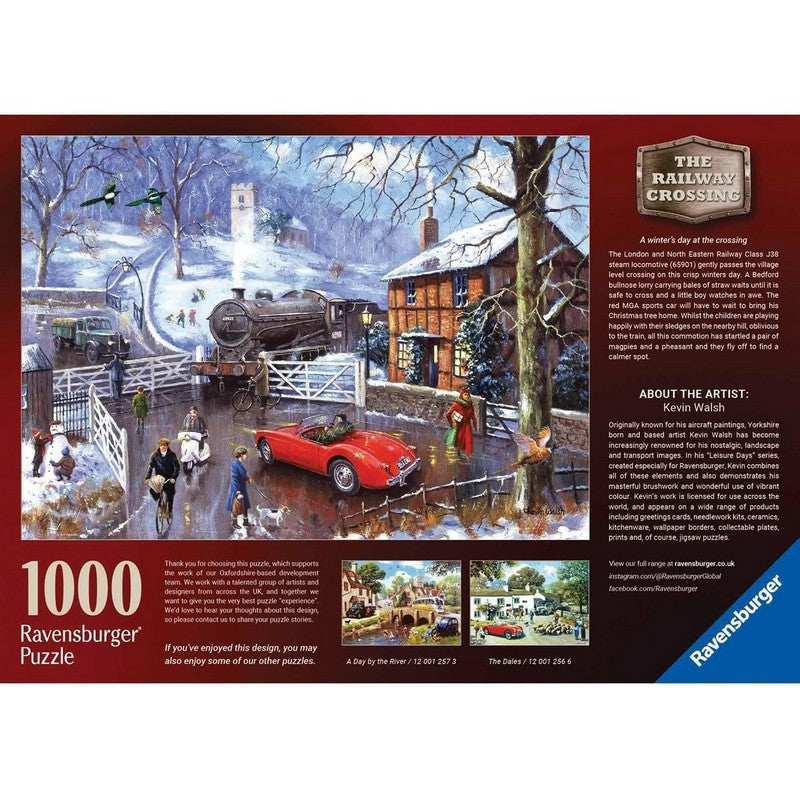 Ravensburger Railway Crossing - 1000 Piece Jigsaw