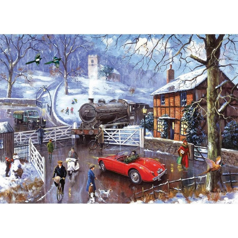 Ravensburger Railway Crossing - 1000 Piece Jigsaw