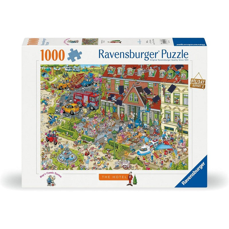 Ravensburger Ray’s comic Series – The Hotel - 1000 Piece Jigsaw