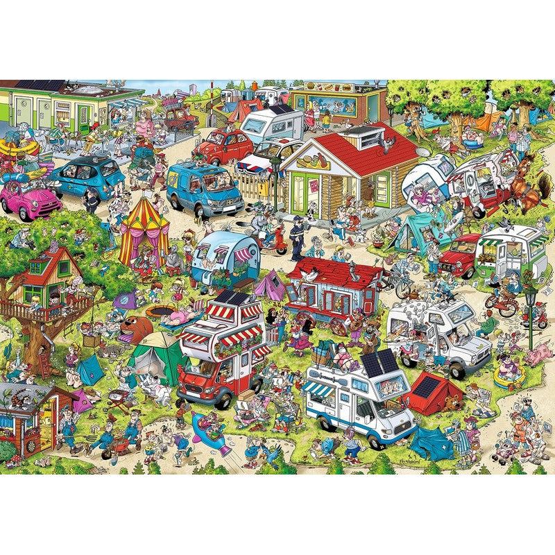 Ravensburger Rays Comic Series – The Campsite - 1000 Piece Jigsaw