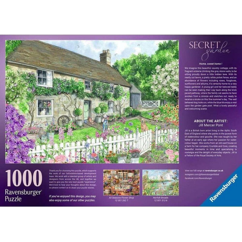 Ravensburger Secret Garden - 1000 Piece Jigsaw