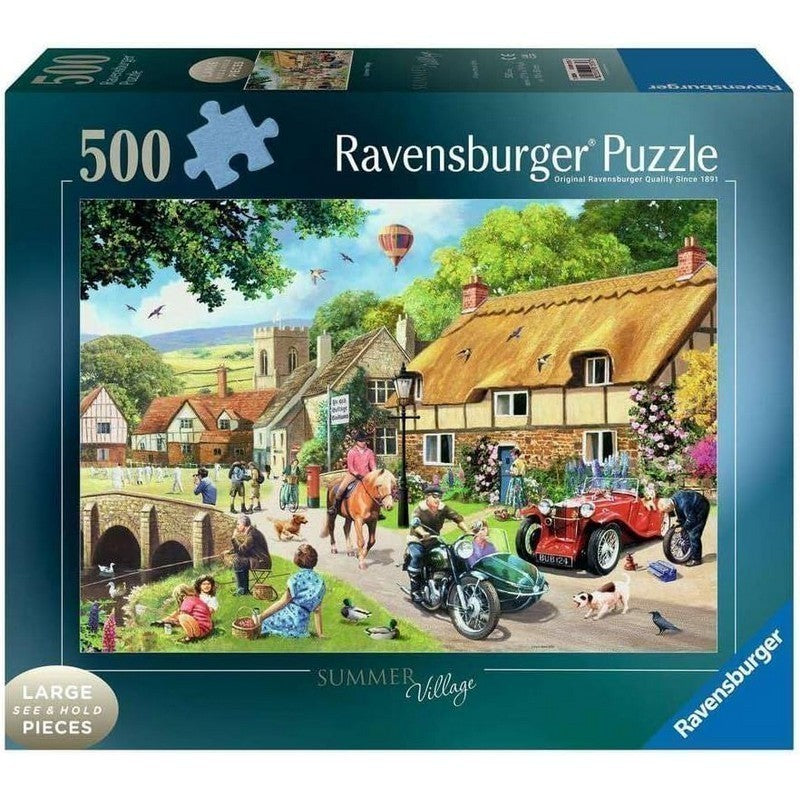 Ravensburger Summer Village - 500 Piece Jigsaw Large Format