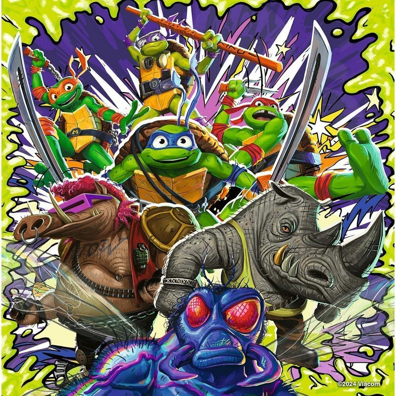 Ravensburger Teenage Mutant Ninja Turtles, 3 x 49 Piece Jigsaws