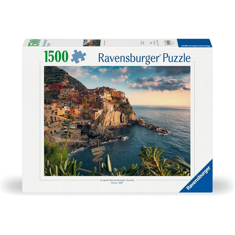 Ravensburger View of Cinque Terre Italy - 1500 Piece Jigsaw