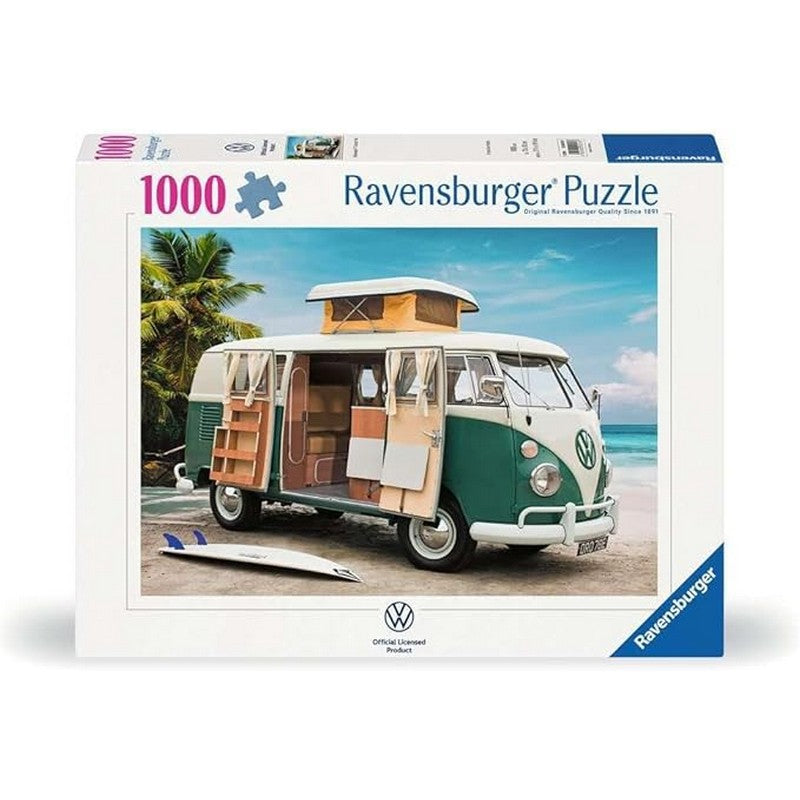 Ravensburger Volkswagen T1 Camper Van - 1000 Piece Jigsaw