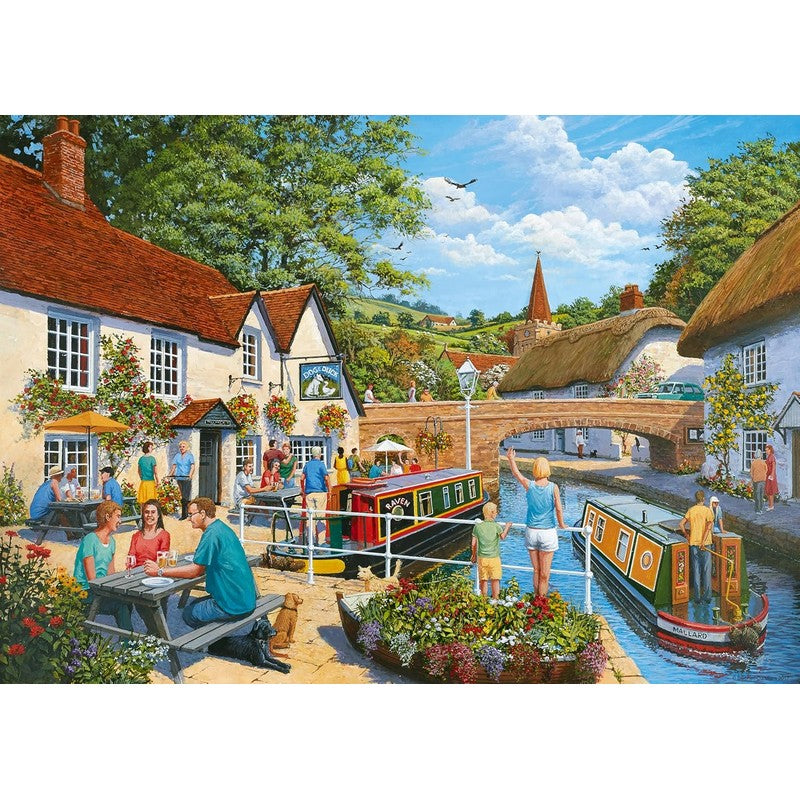 Ravensburger Waterside Tavern - 1000 Piece Jigsaw