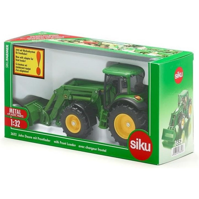 Siku John Deere Tractor With Loader 3652