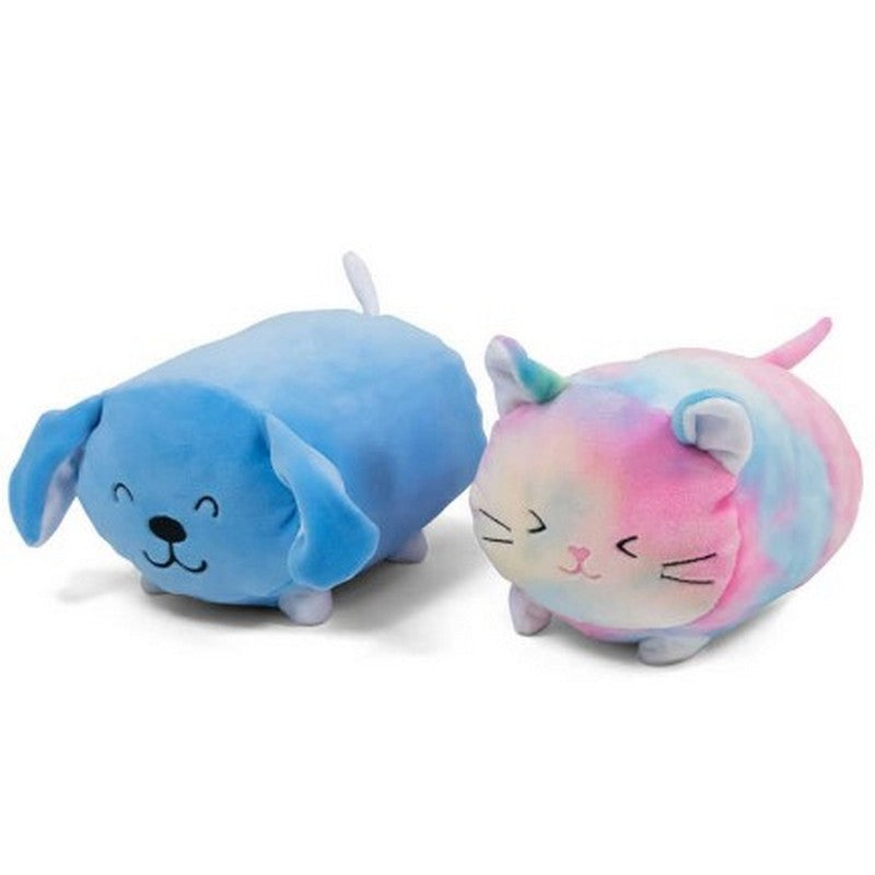 Soft & Snug Plush Cat and Dog Cuddly Toy - Assorted